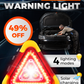 🔥2026 New Arrival🔥 2-IN-1 Solar Emergency Triangle Warning Light at the Roadside