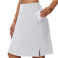 Women's 20" Knee Length Skorts Golf Tennis Skirt