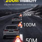 🔥2026 New Arrival🔥 2-IN-1 Solar Emergency Triangle Warning Light at the Roadside