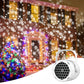 Outdoor Snowflake Christmas LED Stage Lights Rotating Pattern Projector