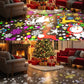 Outdoor Snowflake Christmas LED Stage Lights Rotating Pattern Projector