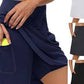 Women's 20" Knee Length Skorts Golf Tennis Skirt