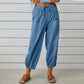 👖 50% OFF NOW! ✨ Women's Capri Pants – Wide Leg Drawstring – Comfy Fit, Casual Style & Elastic Waist 💫