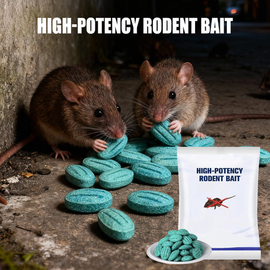 High-potency rodent bait