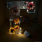 LED Floral Resin Letter Night Light