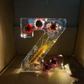 LED Floral Resin Letter Night Light