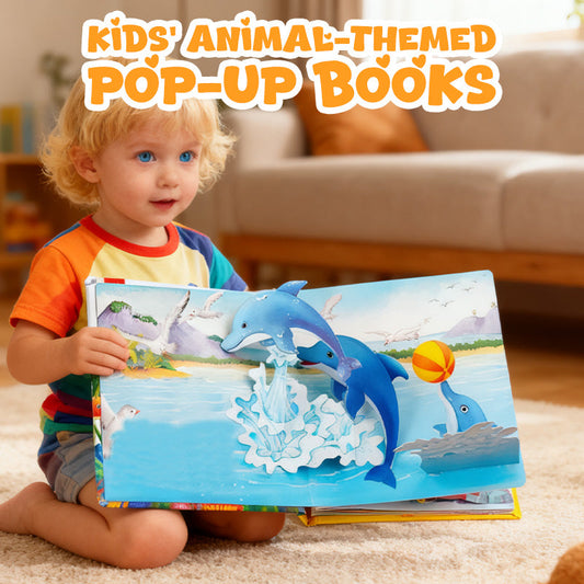 Kids' Animal-Themed Pop-Up Books