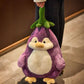 Adorable Eggplant Penguin Ultra-Soft Toy