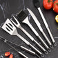[Practical Gift] Multifunctional Stainless Steel BBQ Tool Set