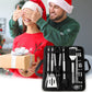 [Practical Gift] Multifunctional Stainless Steel BBQ Tool Set