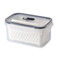 2 in 1 Draining Fresh-Keep Food Container