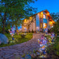 🦋Solar Butterfly Flower Lawn Light | Outdoor Courtyard Ground Plug Decorative Light | Villa Garden Landscape Waterproof Light | Automatic Lighting at Sunset